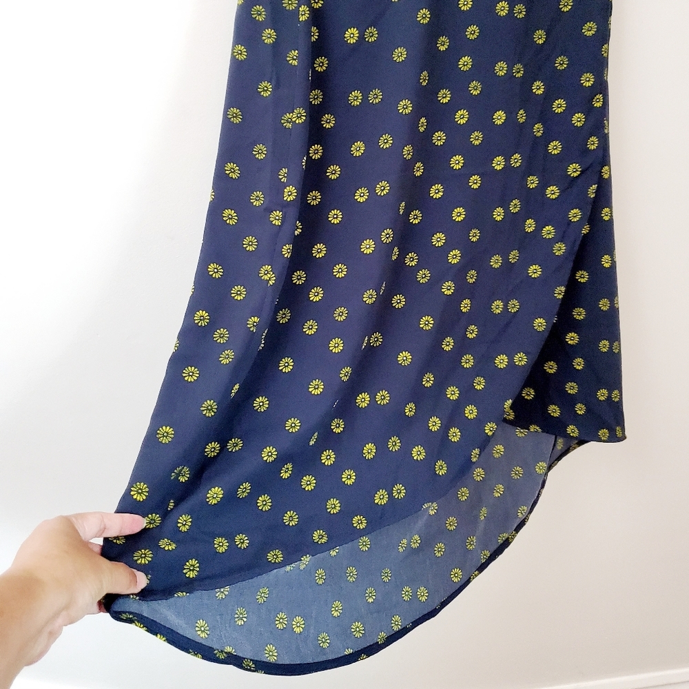 J.Crew floral high-low midi skirt size S - Picture 3 of 5